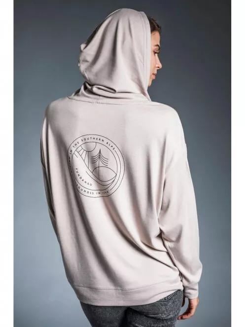 Fundango RICHMOND Hooded Pullover for women in sand 4