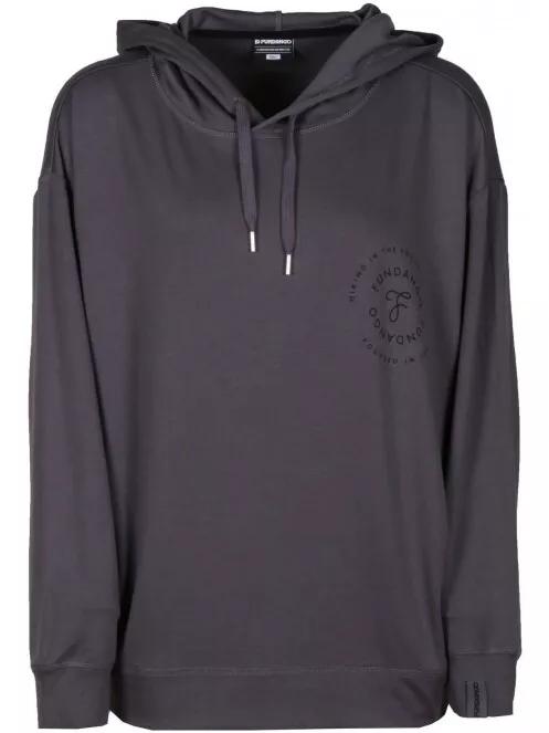 Fundango RICHMOND Hooded Pullover for women in grey 5