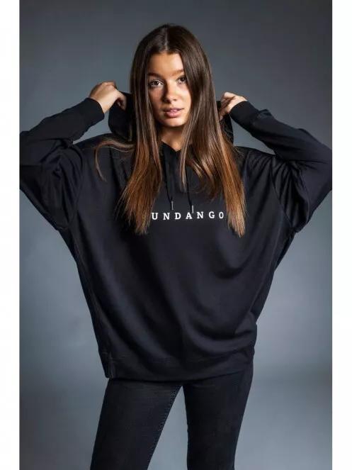 Fundango RICHMOND Hooded Pullover for women in black 2