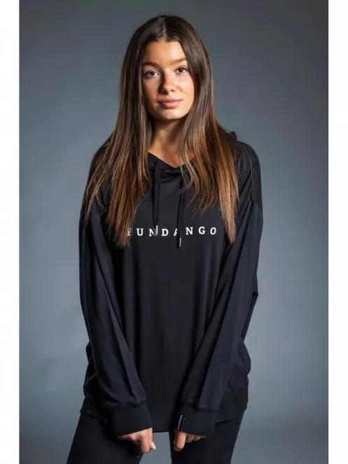 Fundango RICHMOND Hooded Pullover for women in black 3