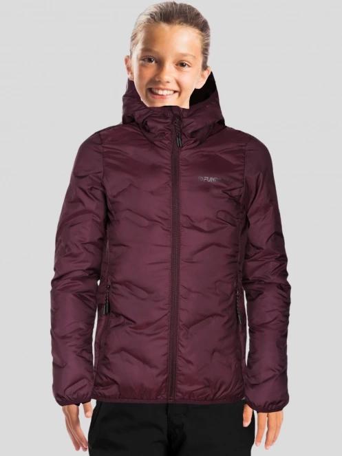 Fundango ALSEA JR Hooded Down Jacket in purple 2