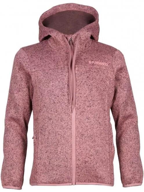 Fundango Share JR Hooded Fleece in pink 2