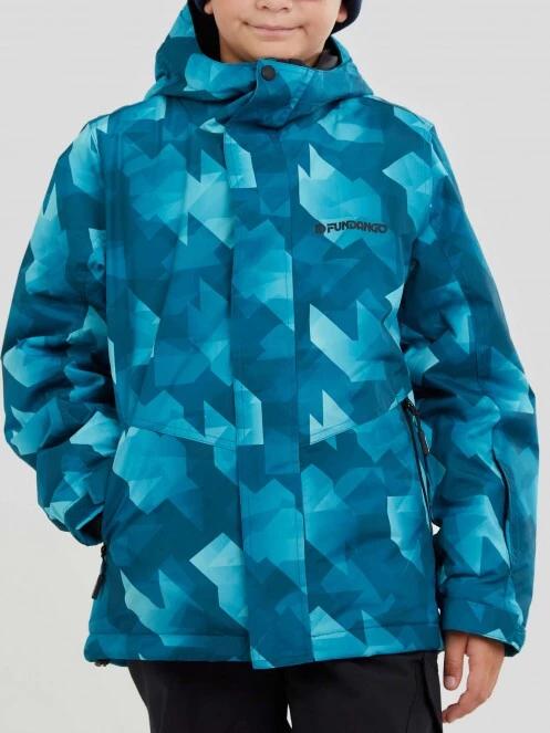 Fundango Colby Jacket in blue 2