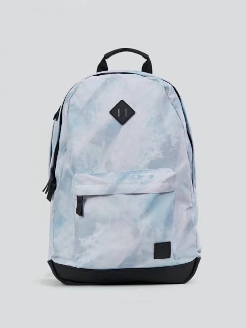 Fundango Plain Backpack for women in light blue 2