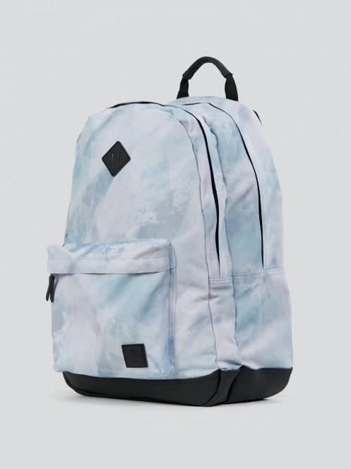 Fundango Plain Backpack for women in light blue 3