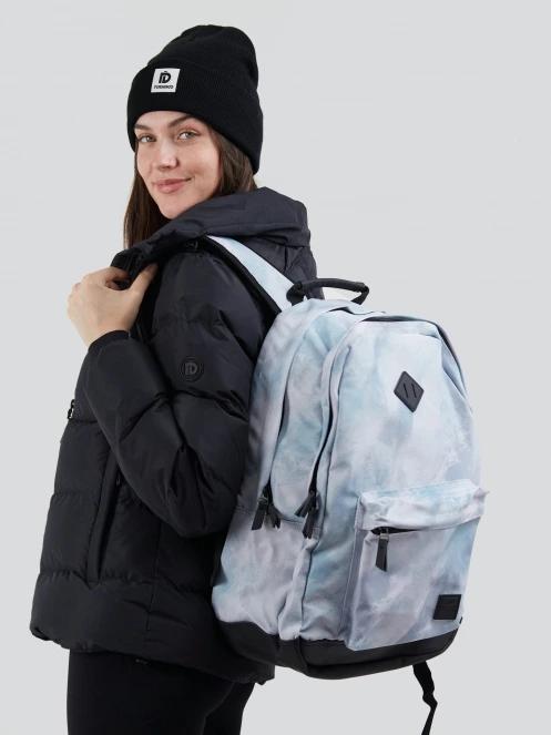 Fundango Plain Backpack for women in light blue 5