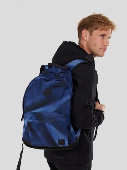 Fundango Plain Backpack in dark blue 5