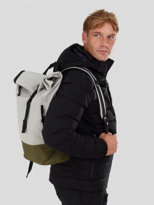 Fundango Downtown Backpack in sand 5