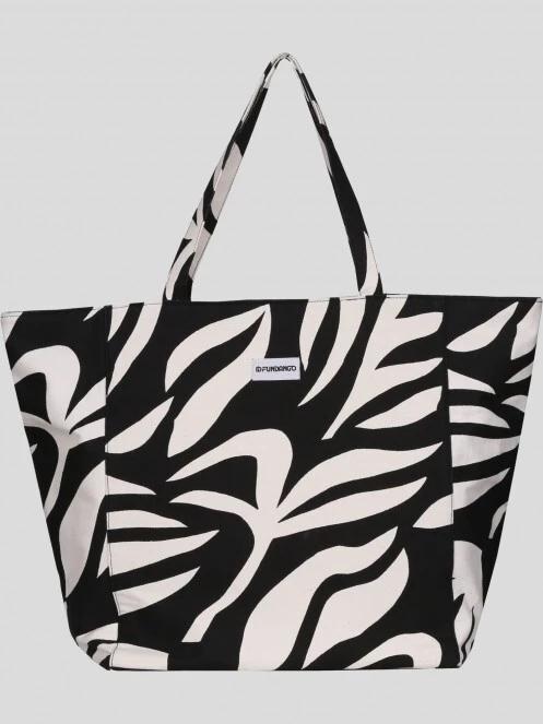 Fundango Almaraz Beach Bag for women in black 4