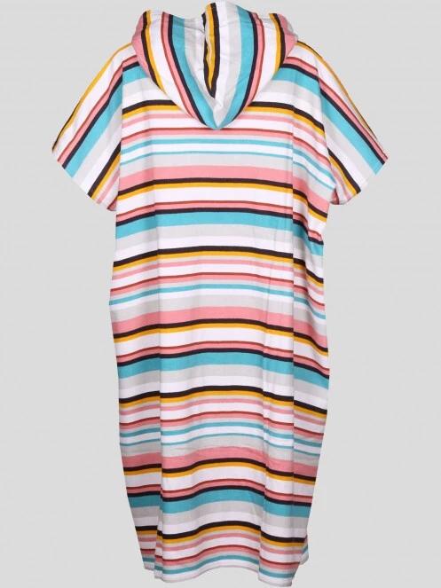 Fundango Amarante Surf Poncho for women in multicolor 6