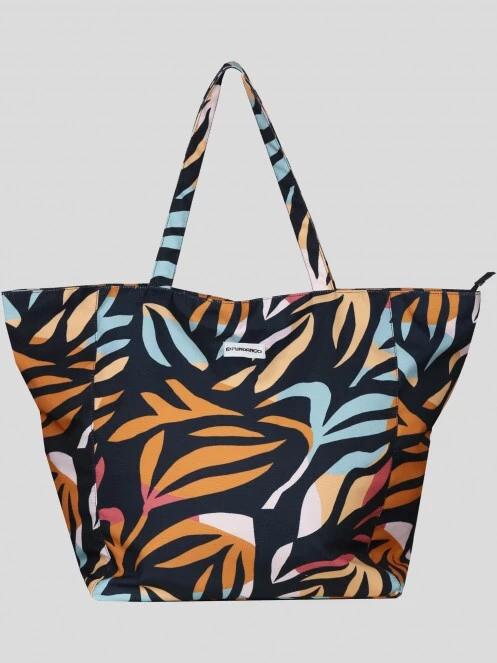 Fundango Almaraz Beach Bag for women in orange 2