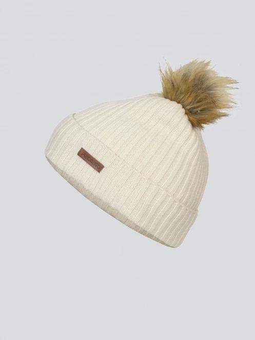 Fundango Merna Beanie for women in white 2
