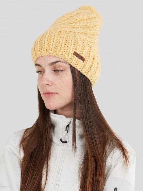 Fundango Glen Beanie for women in yellow 3