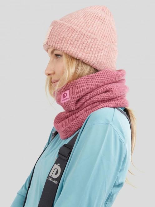 Fundango Elion Neckwarmer in pink 4