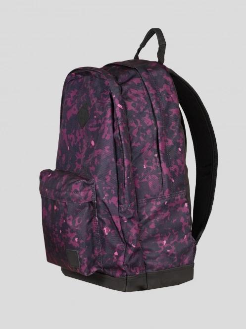 Fundango Plain Backpack for women in purple 3