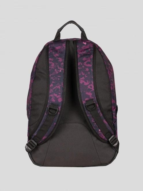 Fundango Plain Backpack for women in purple 4