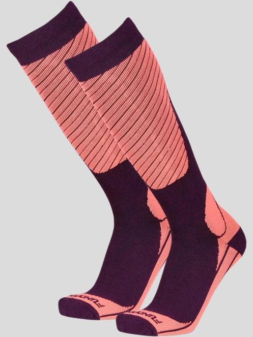 Fundango Ski Socks in purple 2
