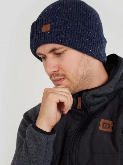 Fundango Owen Beanie for men in dark blue 3