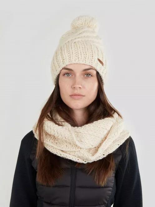 Fundango GLEN Beanie for women in white 3