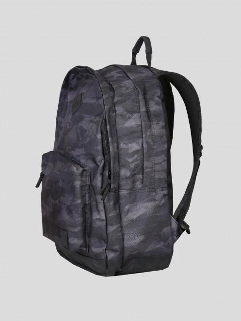Fundango Plain Backpack in black 3