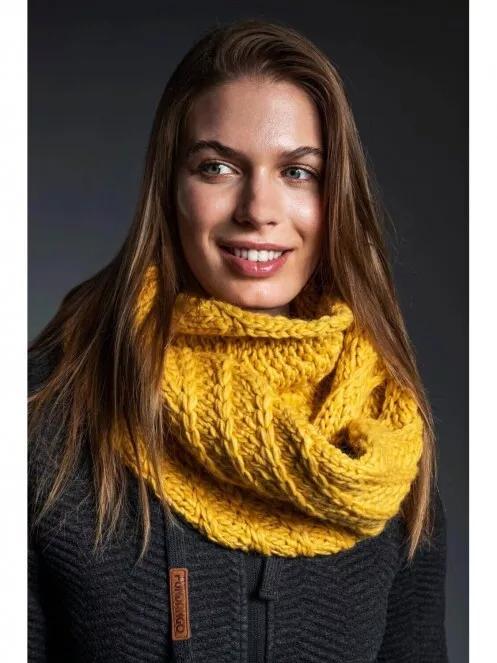 Fundango GLEN Scarf for women in yellow 3