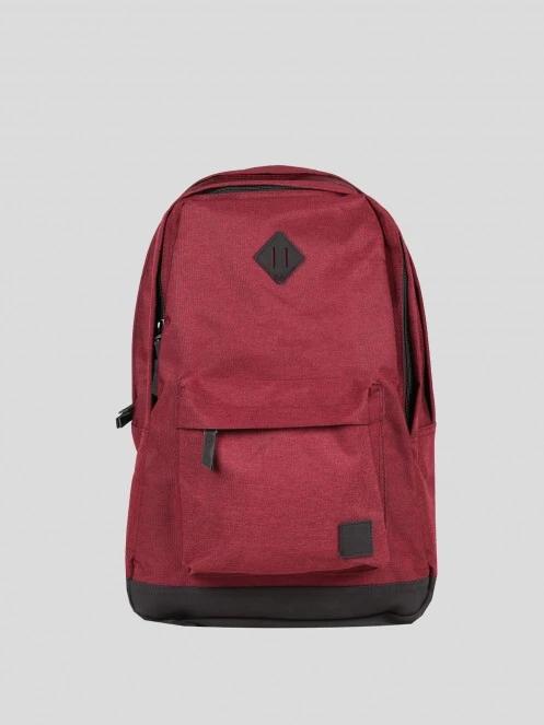 Plain red backpack clearance