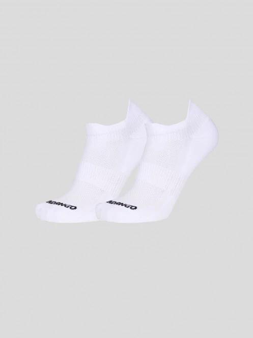 Fundango RUNNING Socks Noshow in white 2