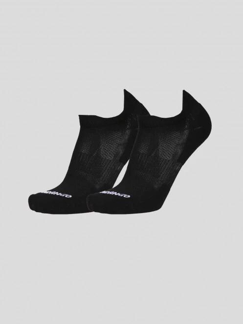 Fundango RUNNING Socks Noshow in black 2