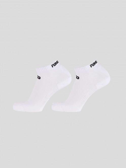 Fundango RUNNING Socks LOW in white 2