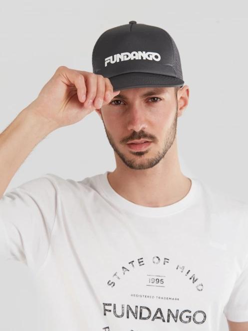Fundango Nevis Snapback Trucker Hat for men in grey 5