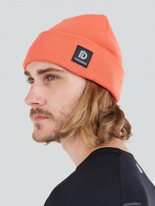 Fundango Nahu Beanie in orange 4