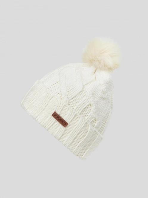 Fundango Renna Beanie for women in white 2