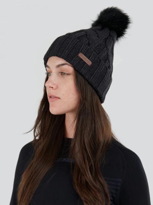 Fundango Renna Beanie for women in black 3