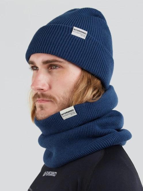 Fundango Tara Beanie in dark blue 4