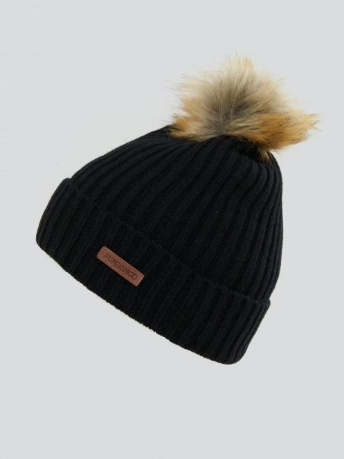Fundango Merna Beanie for women in black 2
