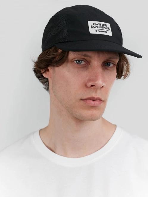 Fundango Nassela 5 Panel Cap in black 4