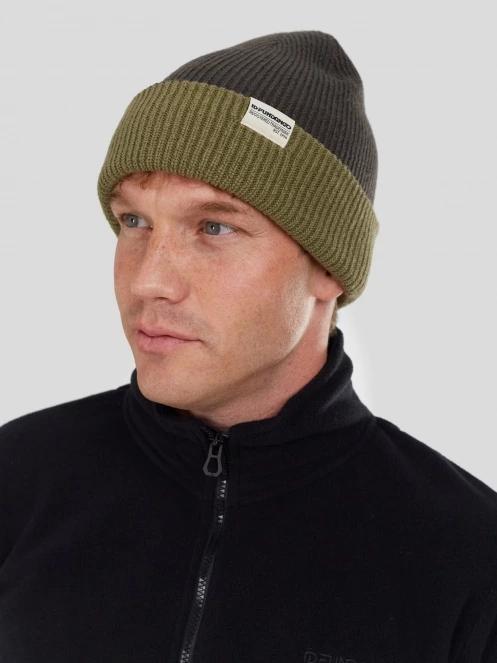 Fundango Duplex Reversible Beanie in black 3