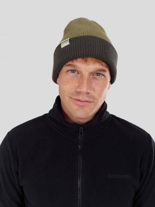 Fundango Duplex Reversible Beanie in black 4