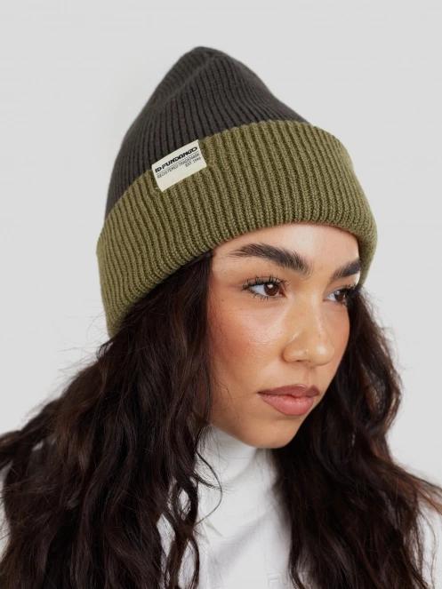 Fundango Duplex Reversible Beanie in black 5