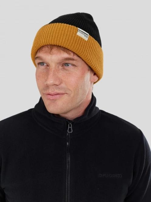 Fundango Duplex Reversible Beanie in black 3