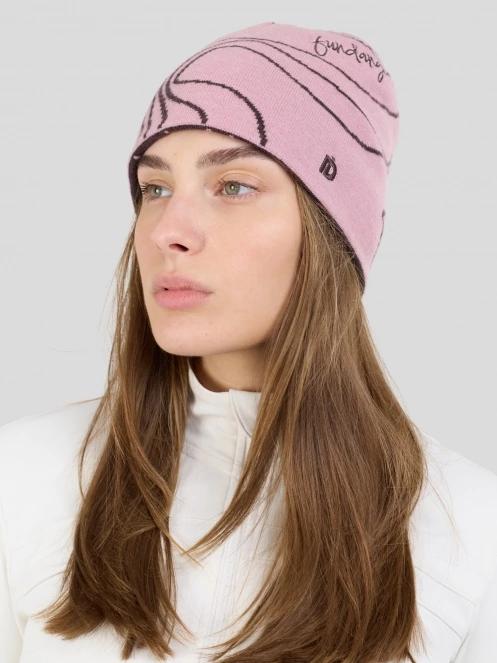 Fundango Ace Beanie in pink 3