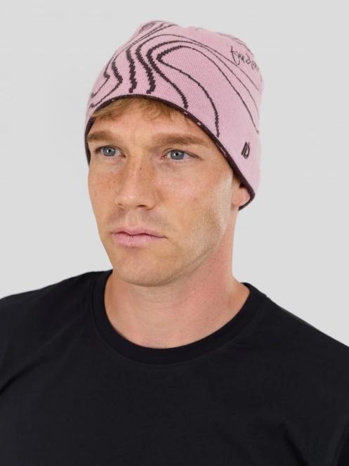 Fundango Ace Beanie in pink 4