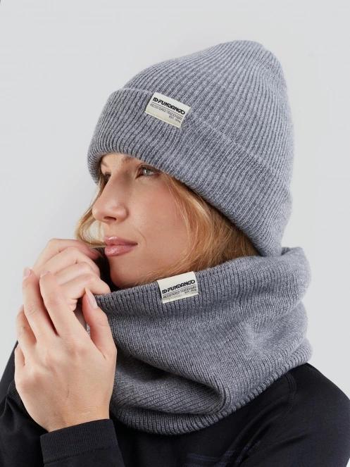 Fundango Tara Neckwarmer for men in grey 3