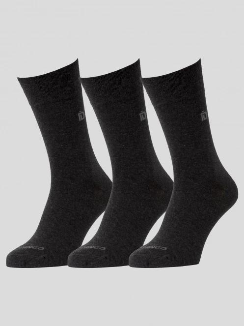 Fundango Basic 3 Pack Socks in grey 2
