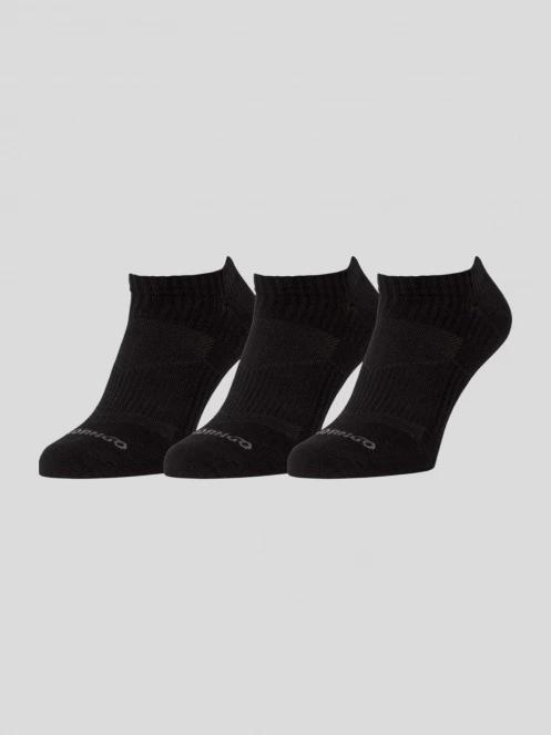 Fundango Noshow Sport 3 Pack Socks for men in black 2