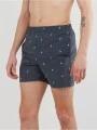 Fundango Bono Print Boardshort for men in dark blue 1