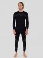 Fundango Seamless Baselayer Set for men in black 1