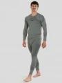Fundango Seamless Baselayer Set for men in green 1