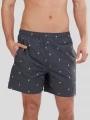 Fundango Bono Print Boardshort for men in dark blue 1