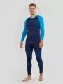 Fundango Seamless Baselayer Set for men in blue 1